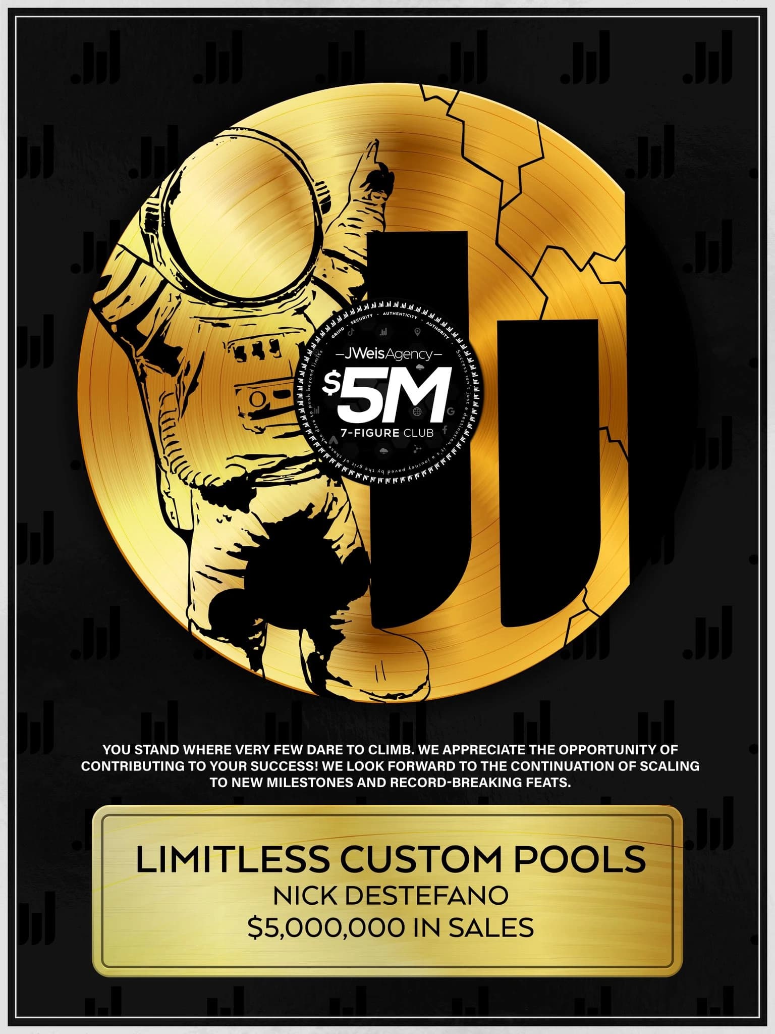 7-Figure Club Award - Limitless Custom Pools